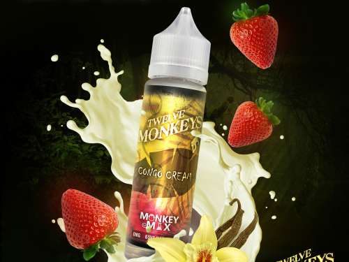 TWELVE MONKEYS - Congo Cream - Shake and Vape 50ml-0